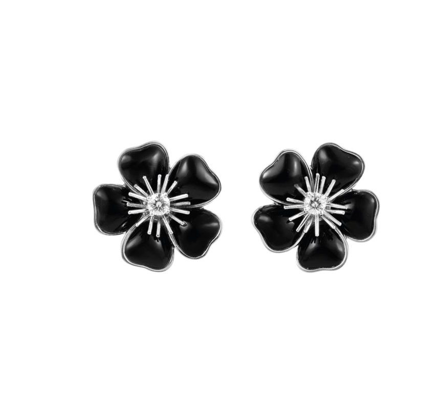Серьги Van Cleef & Arpels Nerval Black Onyx Earrings (50561) №2