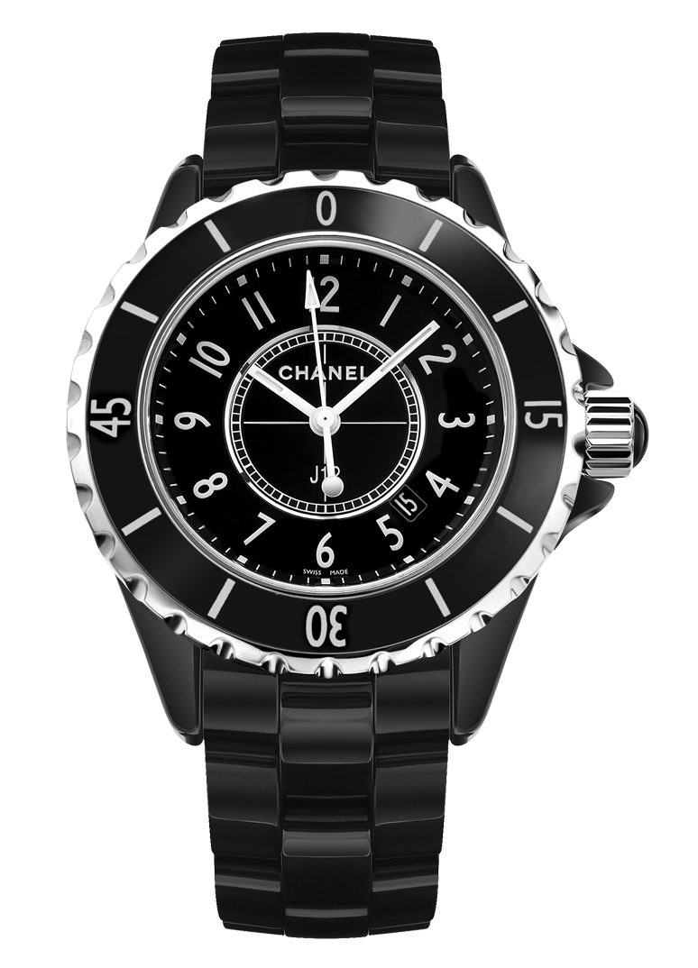 Швейцарские часы Chanel J12 Automatic Ladies Black Ceramic H0685 (51107) №2