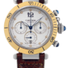 Швейцарские часы Cartier de Pasha Chronograph W31036T6 / 2113(51218) №1