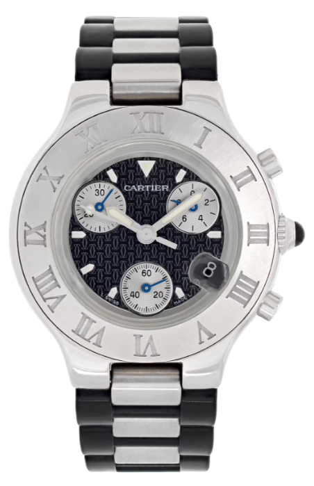 Швейцарские часы Cartier Must 21 Chronoscaph W10198U2(51603) №2