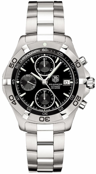 Швейцарские часы Tag Heuer Aquaracer Automatic Black Dial CAF2110.BA0809(51659) №3