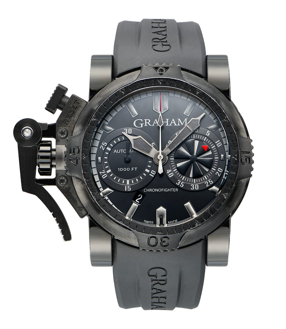 Швейцарские часы Graham Chronofighter Oversize Diver Deep Black 2OVEB.B38A(52042) №3