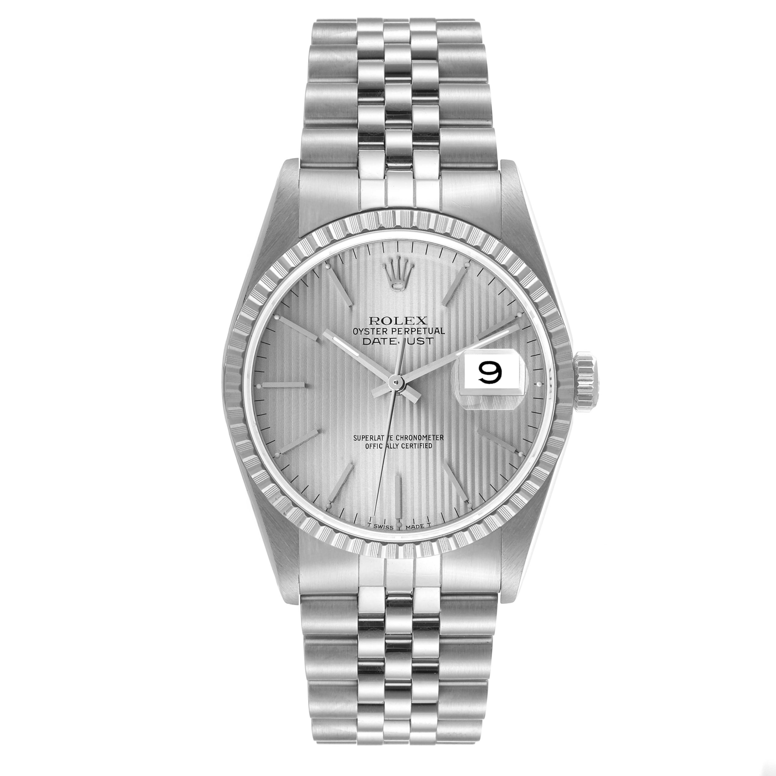 Швейцарские часы Rolex Datejust 16220(51975) №3