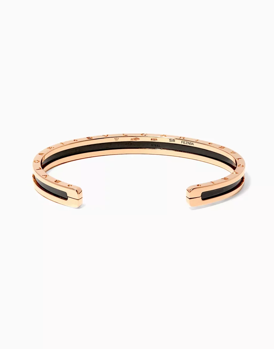 Браслет Bvlgari B.Zero 1 Rose Gold and PVD Steel Bracelet 346085(53013) №5