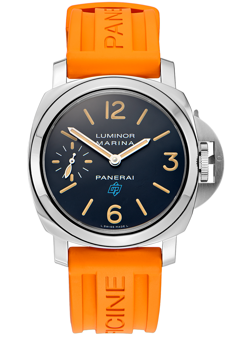 Швейцарские часы Panerai Luminor Marina Blue Logo PAM00631(53089) №3