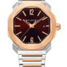Швейцарские часы Bvlgari Octo Automatic Stell&Rose Gold Brown Dial 102854(52787) №1