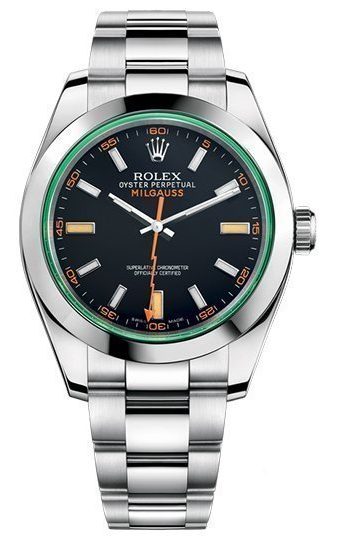 Швейцарские часы Rolex Milgauss 116400GV-0001(54050) №2