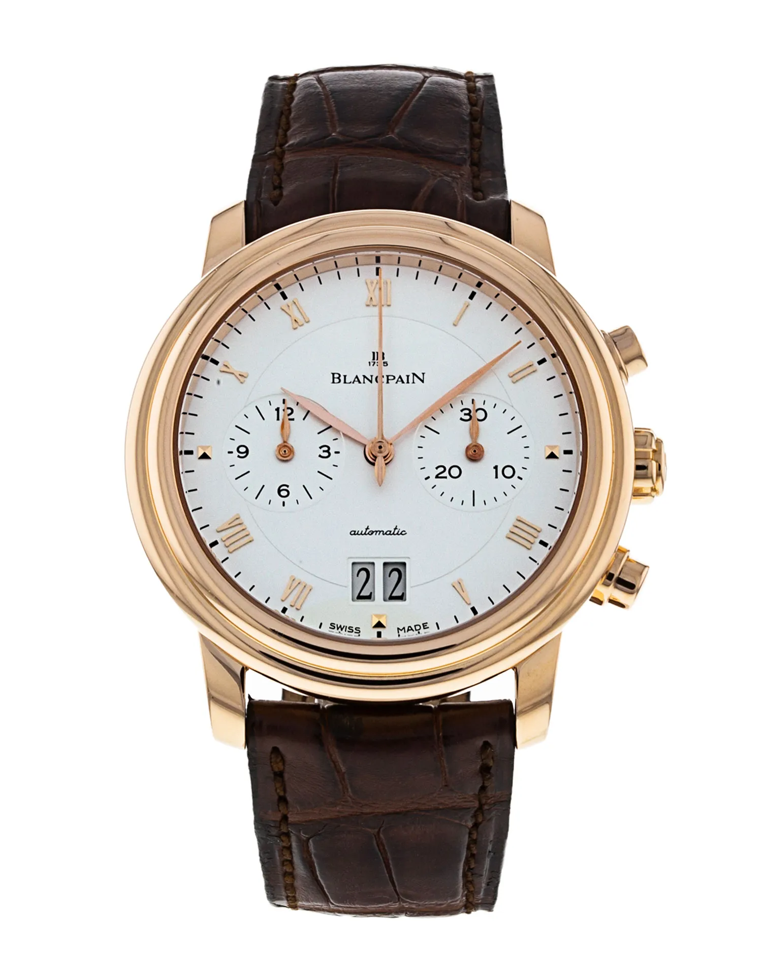 Швейцарские часы Blancpain Villeret Chronograph Large Date 6885-3642-55B(54062) №2