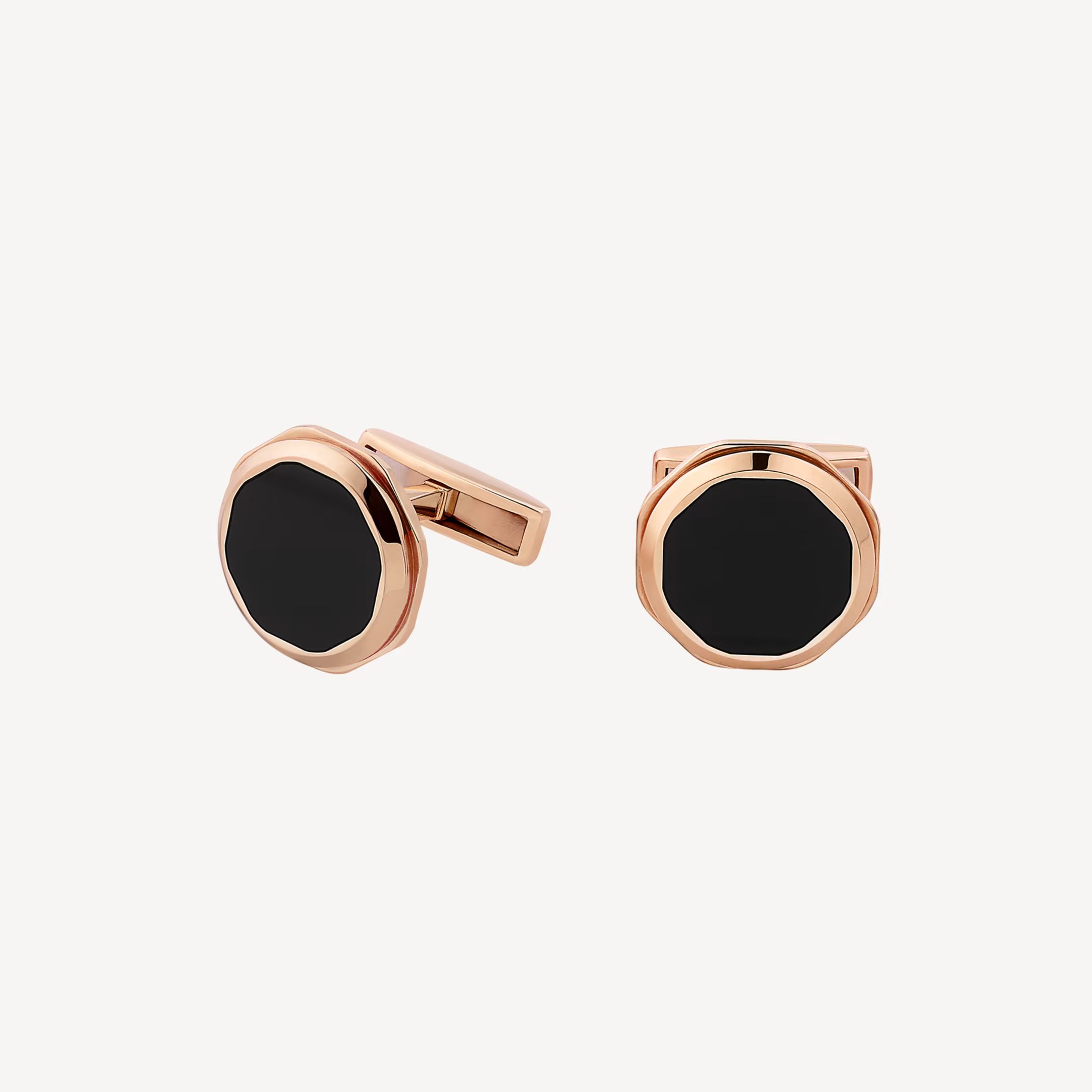 Запонки Bvlgari Octo Cufflinks with Onyx 348330(54293) №4