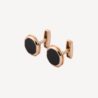 Запонки Bvlgari Octo Cufflinks with Onyx 348330(54293) №2