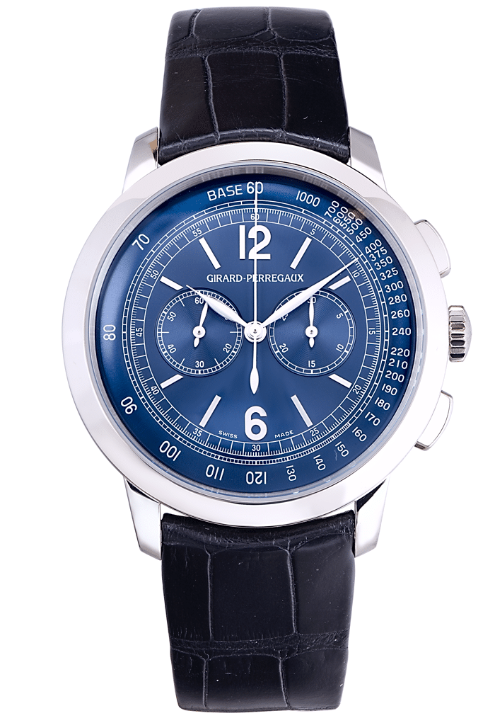 Швейцарские часы Girard-Perregaux 1966 Blue Dial Chronograph 49539-53-451-BK6B(55535) №2