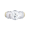 Кольцо No name 2,93 ct H/VS2 Round Brilliant & 0,46 ct Trapezoid(48995) №2