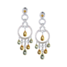 Серьги Ralfdiamonds Diamond & Citrine & White Gold(46324) №1