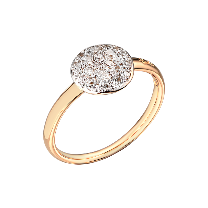 Кольцо Pomellato Sabbia Rose Gold & Diamond A.B407/O7/B9(41695) №2
