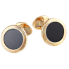 Запонки PATEK PHILIPPE Black Onyx Calatrava Cufflinks(12402) №1