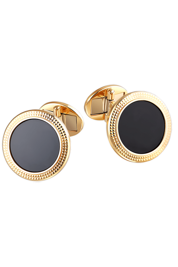 Запонки PATEK PHILIPPE Black Onyx Calatrava Cufflinks(12402) №4