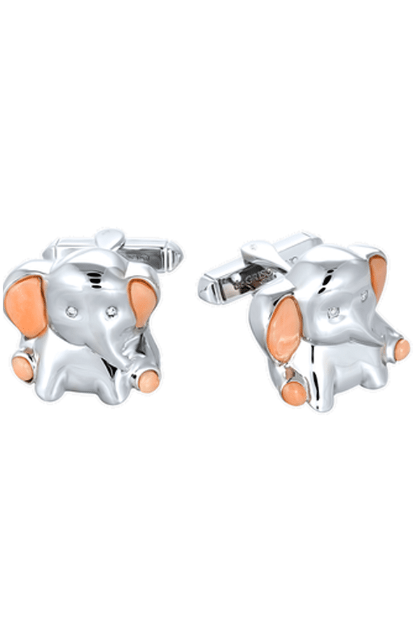 Запонки De Grisogono Animals Elephants White Gold(12397) №4