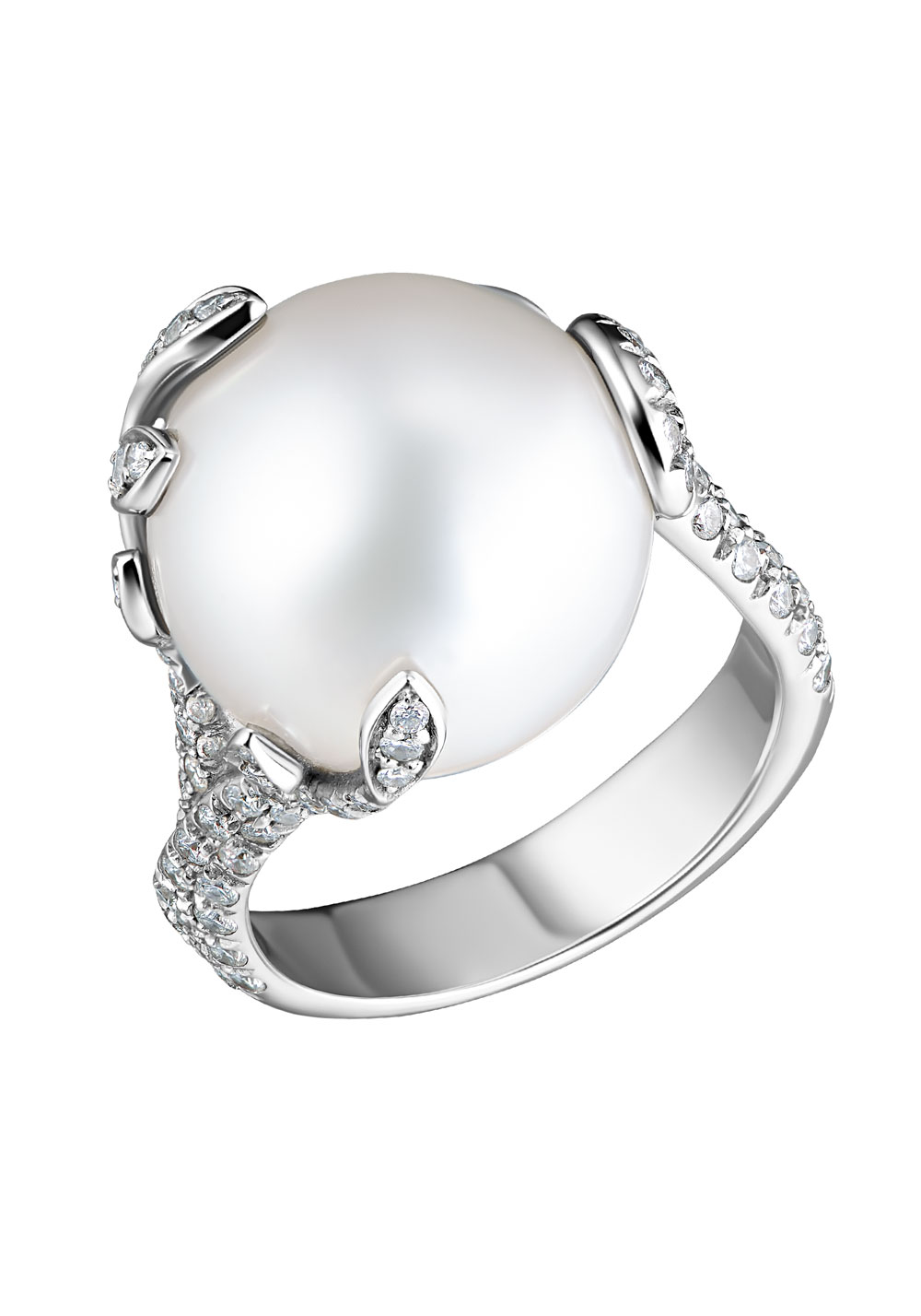 Кольцо Mikimoto Olive Branch Akoya Pearl 14,5 mm(35945) №5
