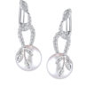 Серьги Mikimoto Olive Branch Akoya Pearl 12,0 mm(35948) №1