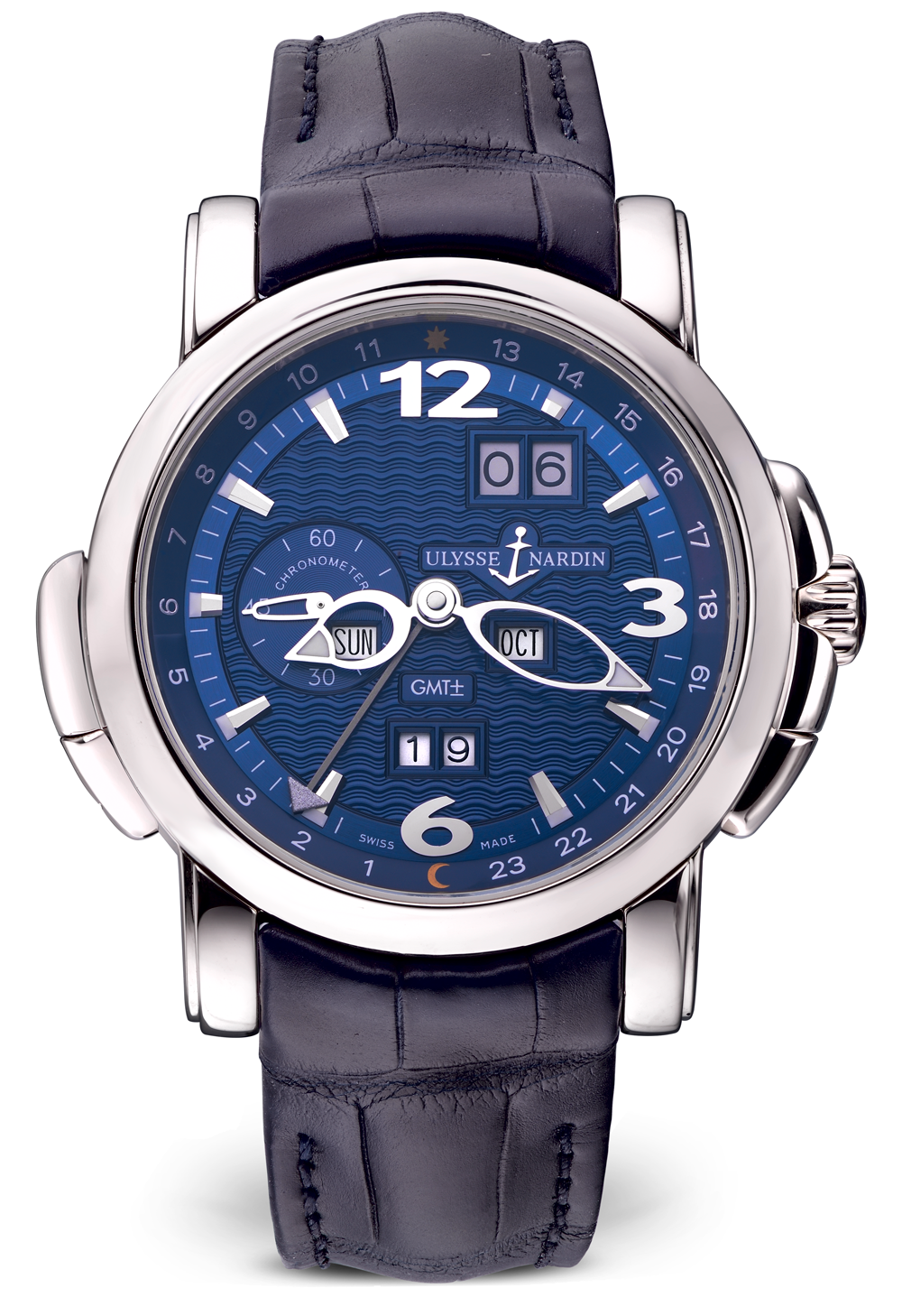 Швейцарские часы Ulysse Nardin Classical GMT Perpetual 320-60(12678) №3