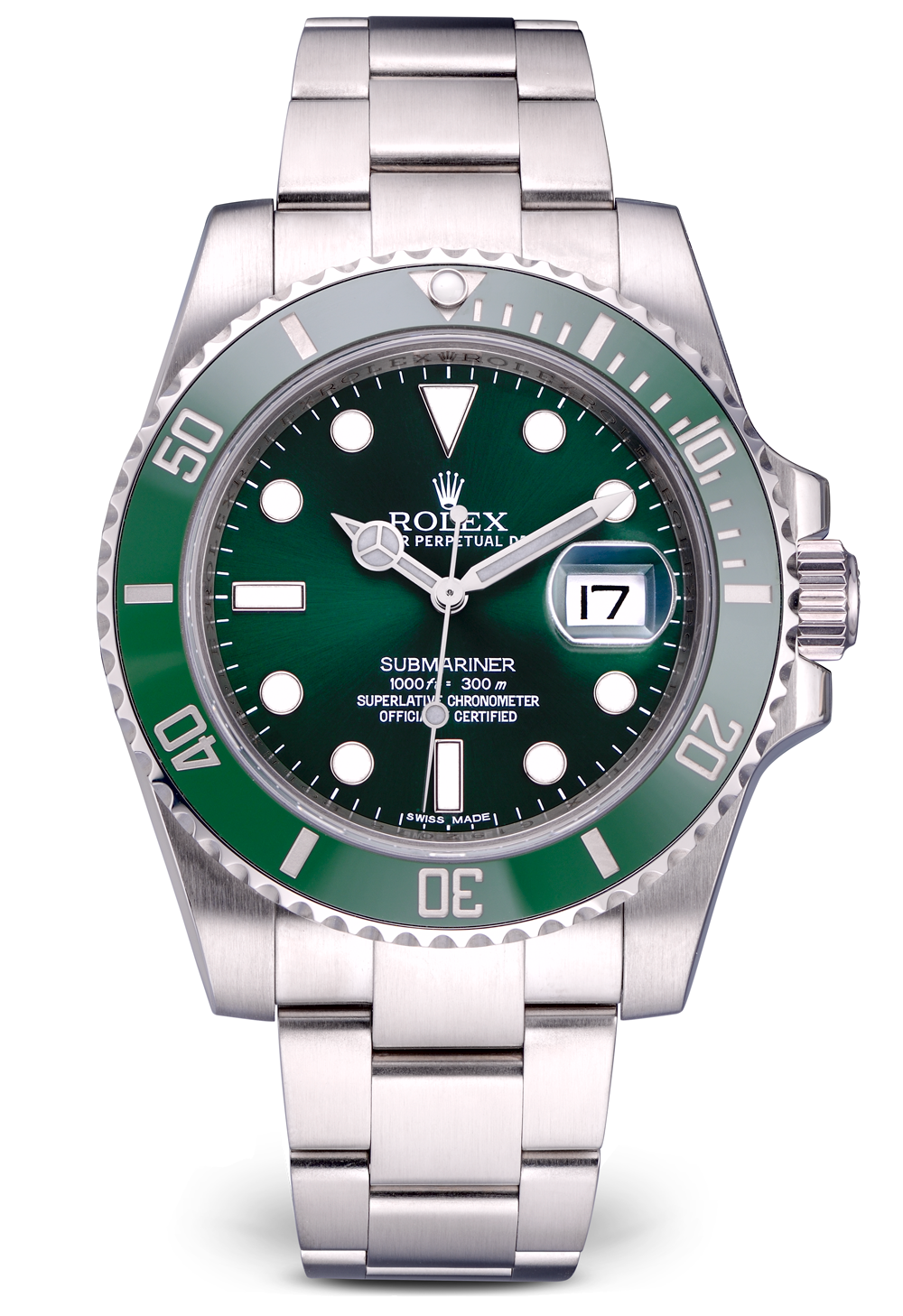 Швейцарские часы Rolex Submariner 40 мм Green Hulk 116610LV(12451) №3
