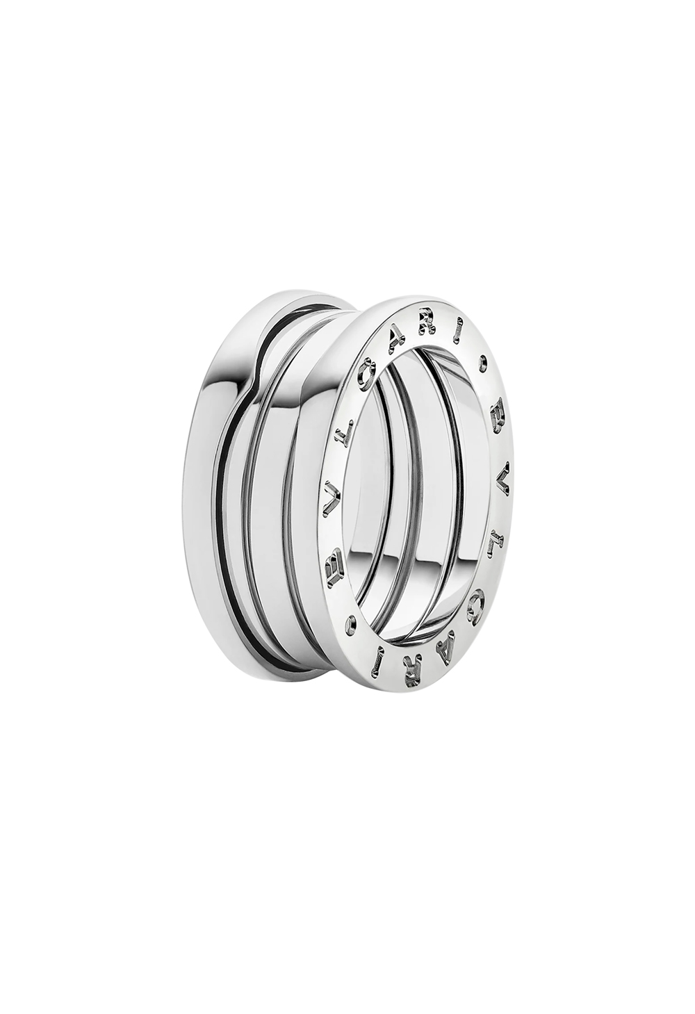 Кольцо Bvlgari B.Zero1 3 Band White Gold (SIZE 69) 323530(45967) №2