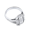 Кольцо No name с бриллиантом 3,36 ct F/VS1 МГУ(12407) №2