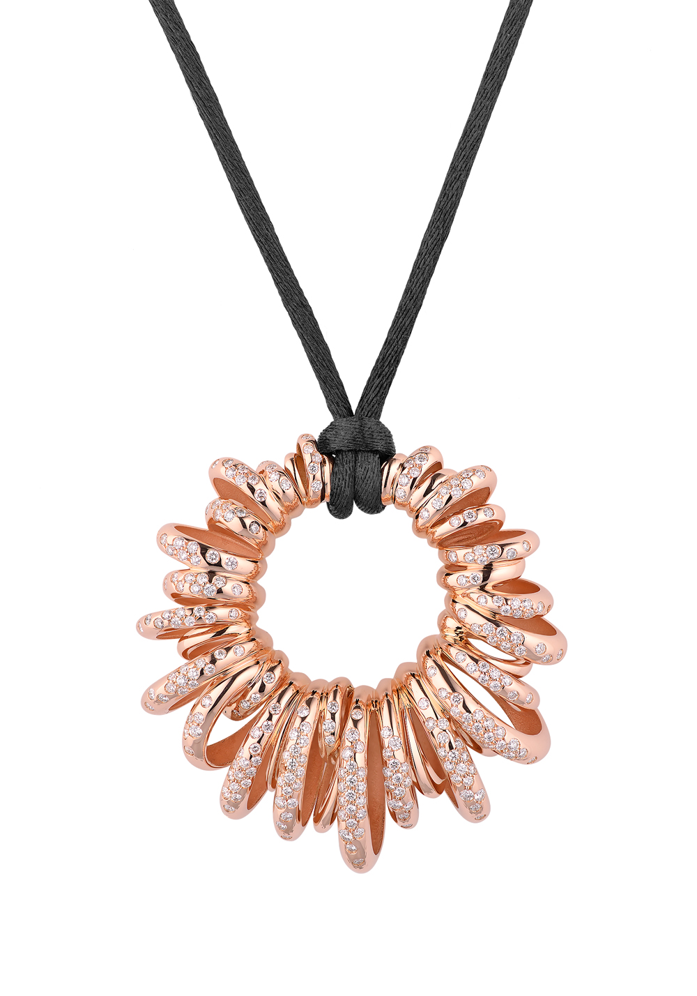 Подвеска De Grisogono Sole Rose Gold & Diamonds 94401/04(29962) №4