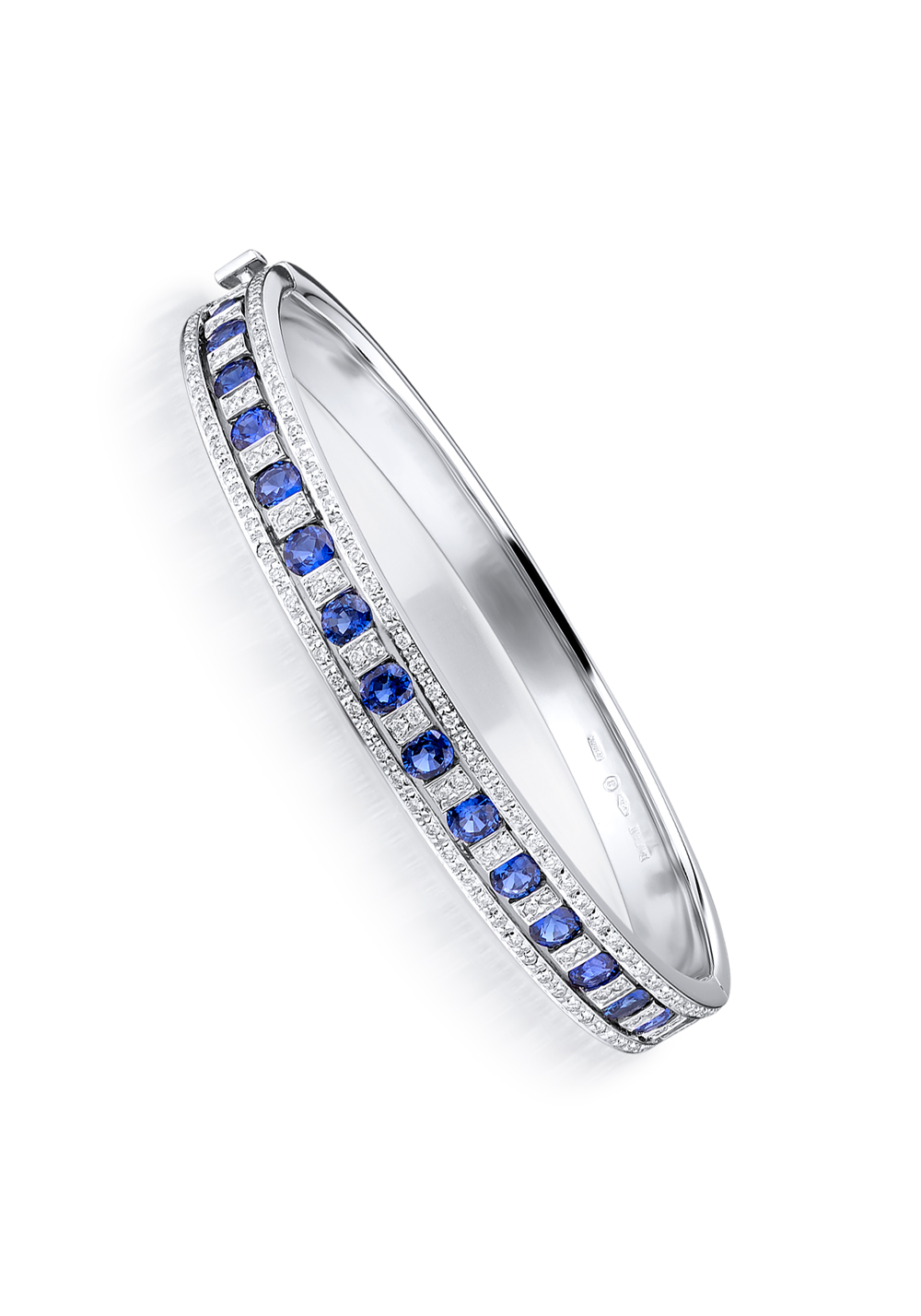 Браслет Damiani Belle Epoque White Gold Diamonds & Sapphires 20081601(54872) №4