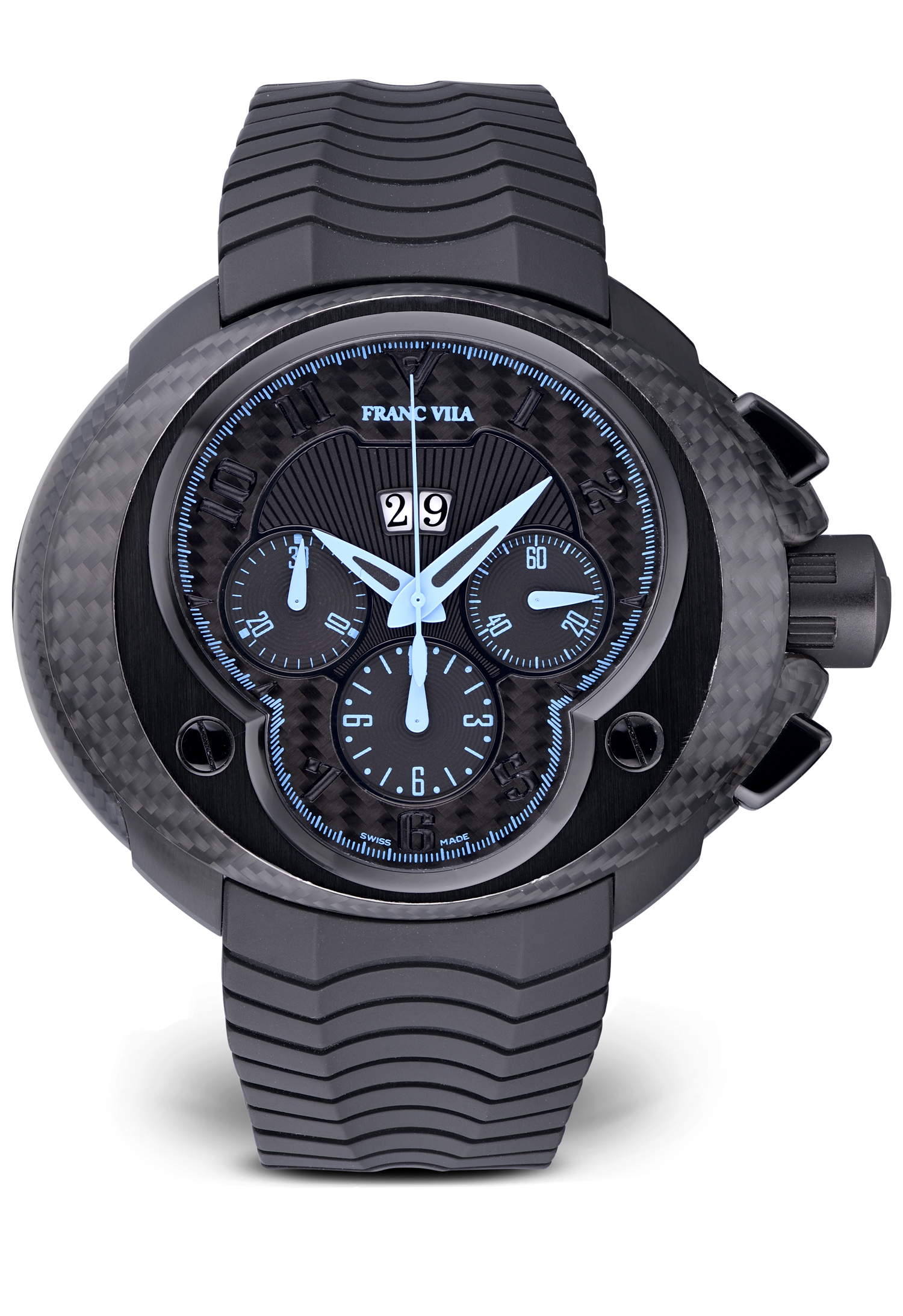 Швейцарские часы Franc Vila PVD/Carbon FV EVOS 8(14929) №4