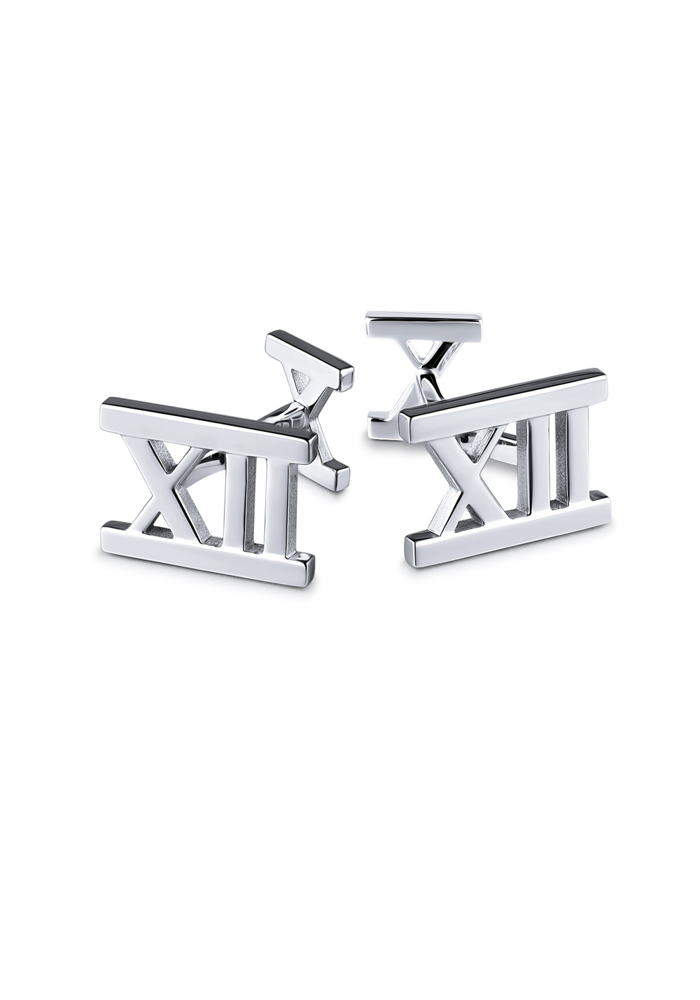 Запонки Tiffany & Co Atlas White Gold Cufflinks(12619) №2