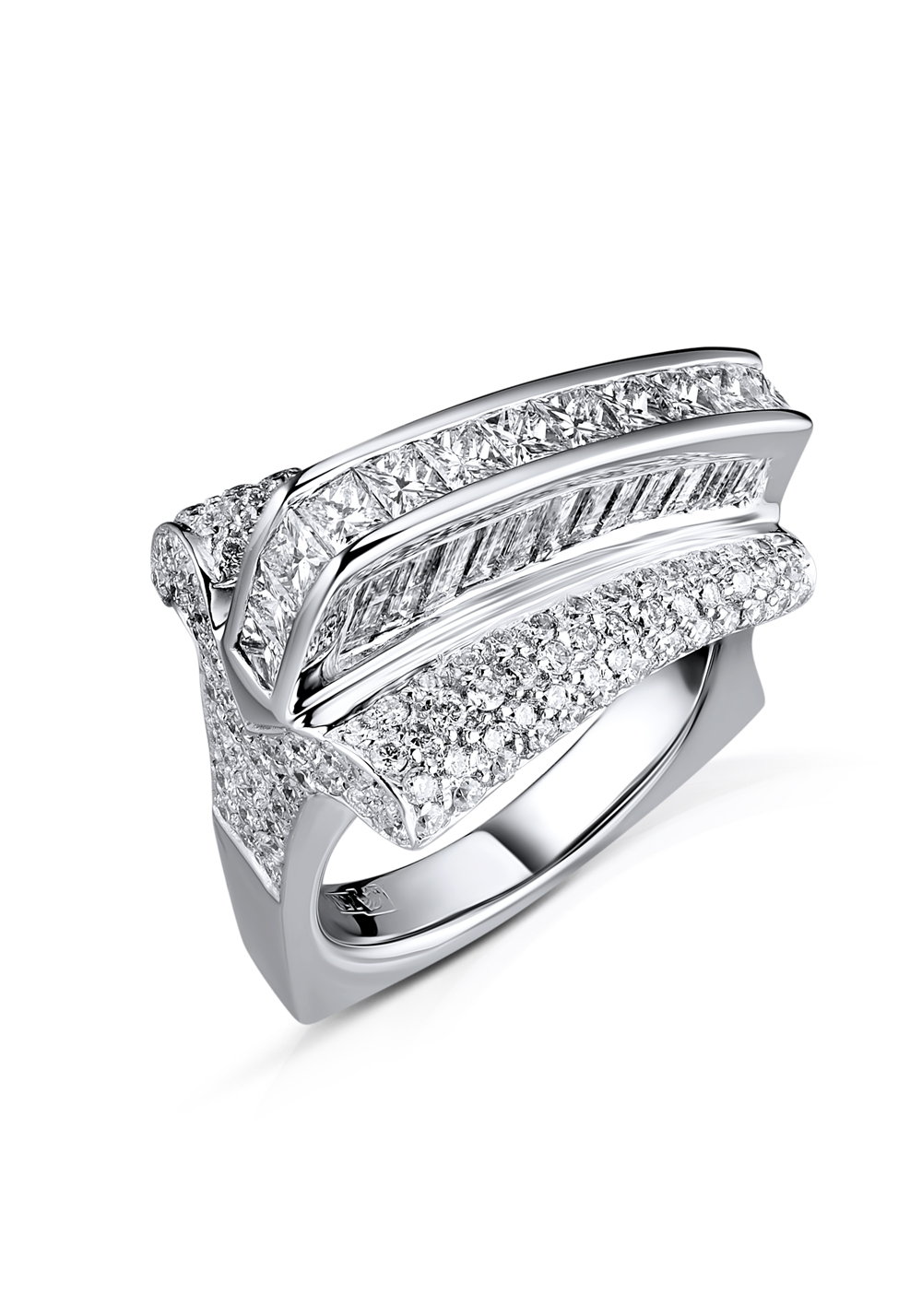 Кольцо Ralfdiamonds Triple Diamonds 3.35 ct Ring(12666) №6