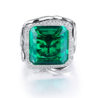 Кольцо No name с изумрудом 12,5 ct Vivid Bluish Green/VVS(12718) №5