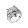 Кольцо Roberto Coin Animalier Siberian Tigers(45415) №1