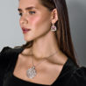 Серьги Hour Passion Jewellery White Gold & Tourmaline & Peridot & Diamond(51252) №3