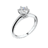 Кольцо Tiffany & Co Round Brilliant 0,70 ct I/VVS1 Platinum(44551) №1