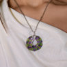 Подвеска No name Multigemstone White Gold(54962) №2