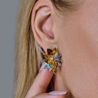 Серьги Damas Сhrysolite & Topaz & Citrine & Diamonds and White Gold(51930) №2