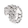 Кольцо Bvlgari Serpenti Viper White Gold & Diamonds (SIZE L) 345227(44413) №1