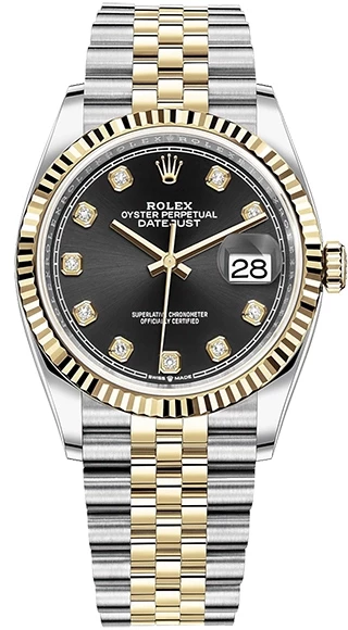 Швейцарские часы Rolex Datejust 36 мм 126233(55194) №2