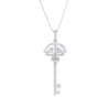 Подвеска No name 0,82 ct Round Cut Diamonds Key(52947) №1