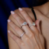Кольцо No name с бриллиантом 3,17 ct K/SI1(52707) №4