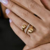 Кольцо NANIS Anello contrariè "ÉLITE" in oro e diamanti AS4-583(45247) №3