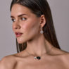 Колье Cartier Caresse d’Orchidèes White Gold Diamond & Onyx B7217200(50520) №4