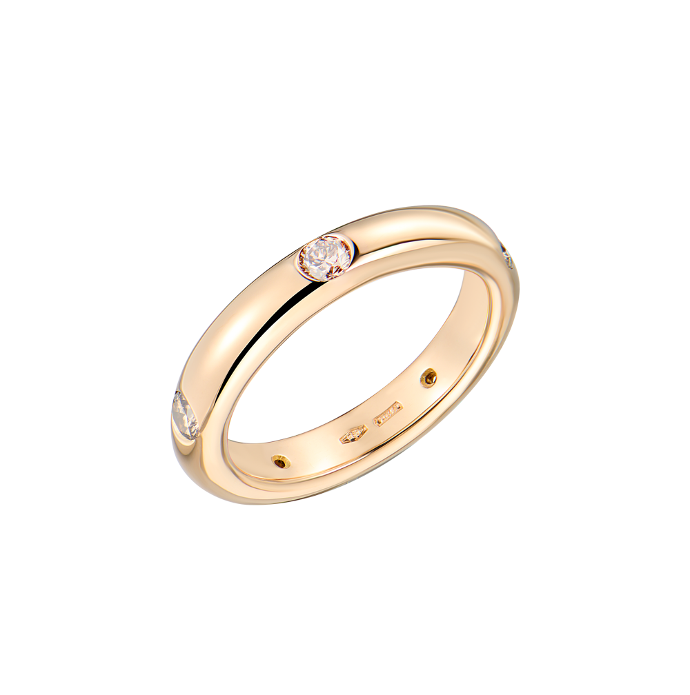 Кольцо Adolfo Courrier Pop1 Cioccolate Rose Gold & Brown Diamonds P1-CIO-03(49007) №2