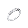 Кольцо No name 0.70 ct H-I/VS2-SI2 Round Cut МГУ(32261) №1