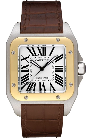 Швейцарские часы Cartier Santos de 100 XL 2656/W20072X7(55917) №2