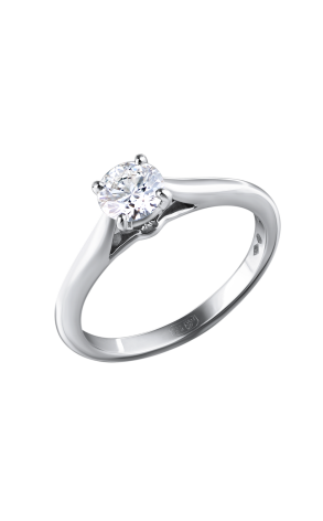 Кольцо Cartier Solitaire 0,70 ct F/VS1 Platinum (SIZE 47)(35116) №3