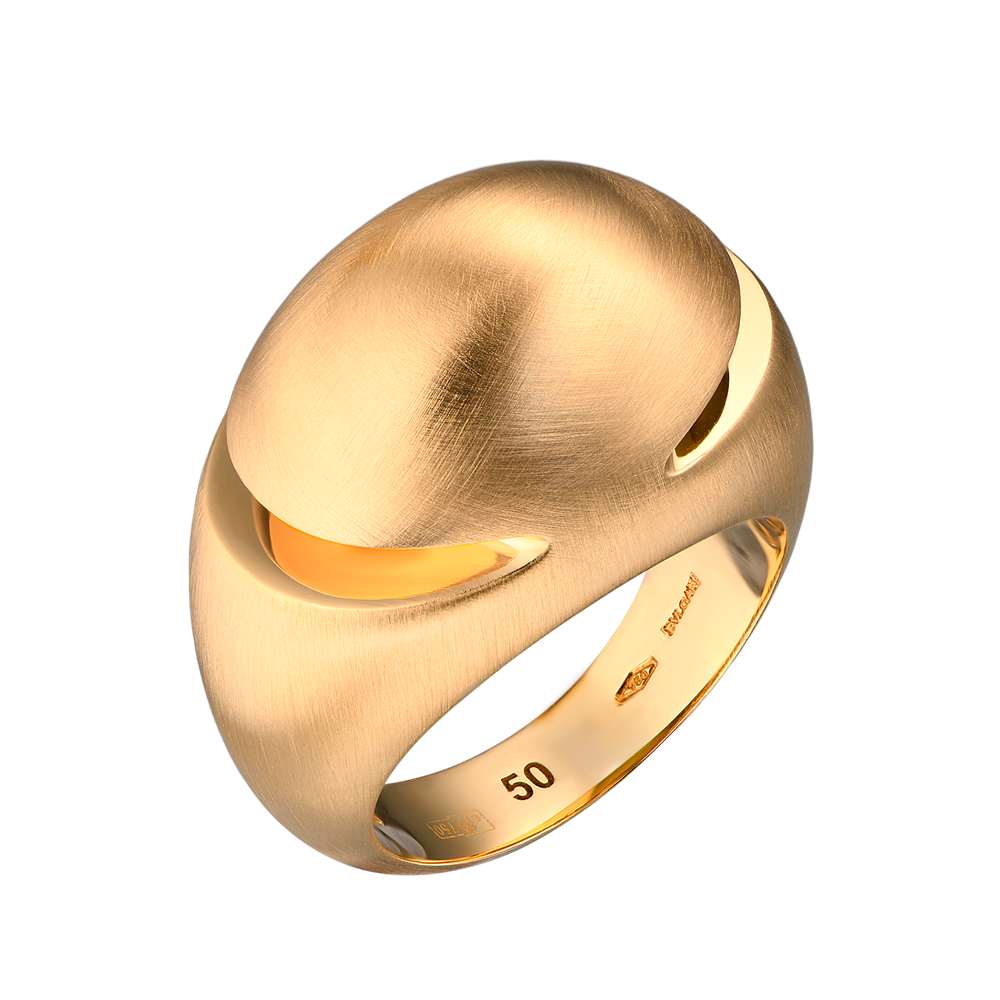 Кольцо Bvlgari Cabochon Yellow Gold (Size 50) 361197(41564) №4