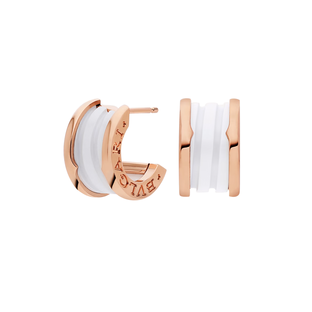 Серьги Bvlgari B.Zero1 White Ceramic 346464(54239) №3